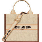 Christian Dior Small Dior Book Tote Apricot